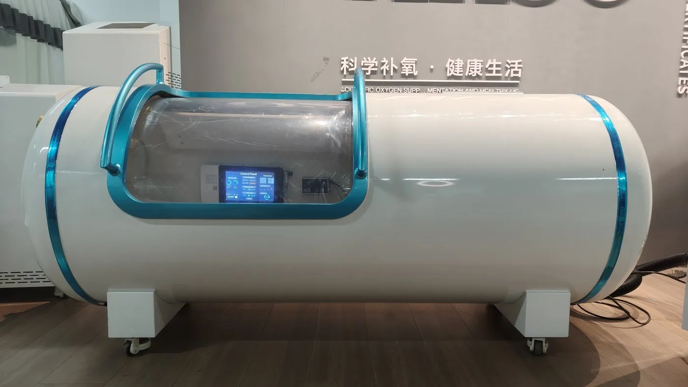 OxiHaven 胶囊舱 · 触屏控制开机